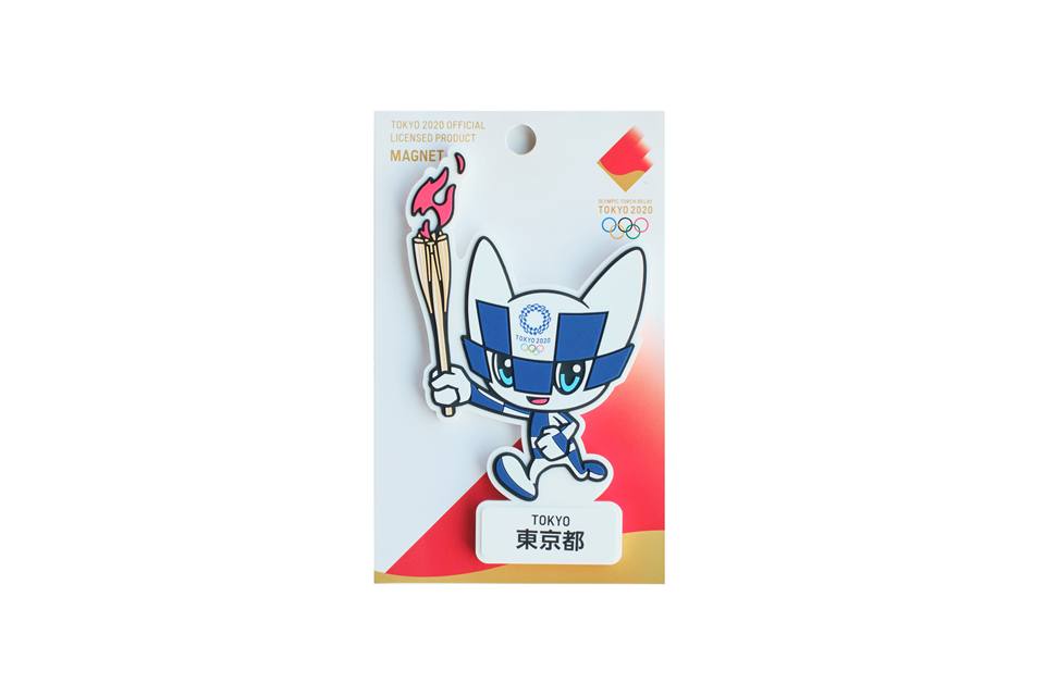 Licensed merchandise product card for a Tokyo 2020 item